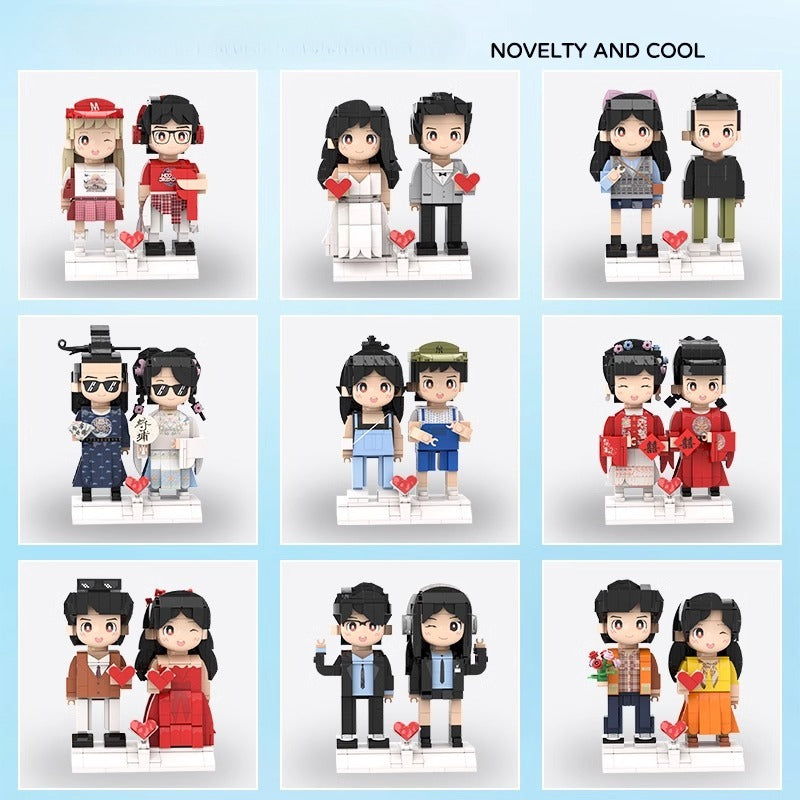 Customized Lego Brick Figurines