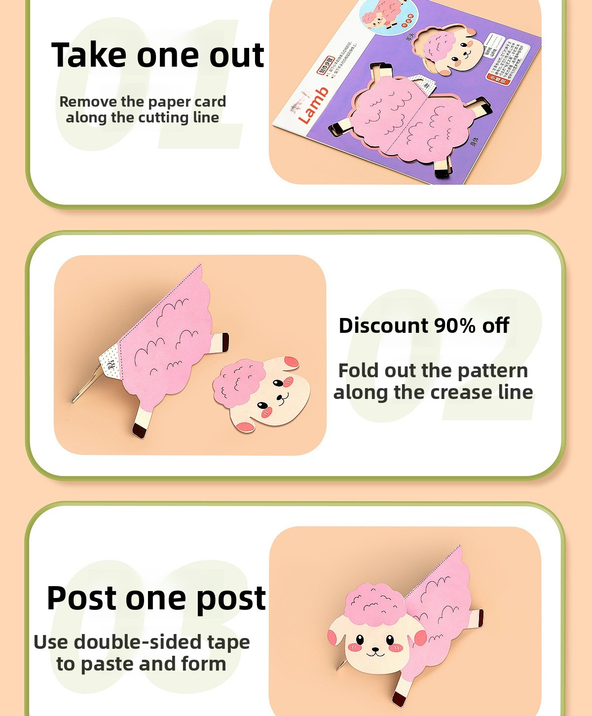 Three-Dimensional Handmade Origami Book