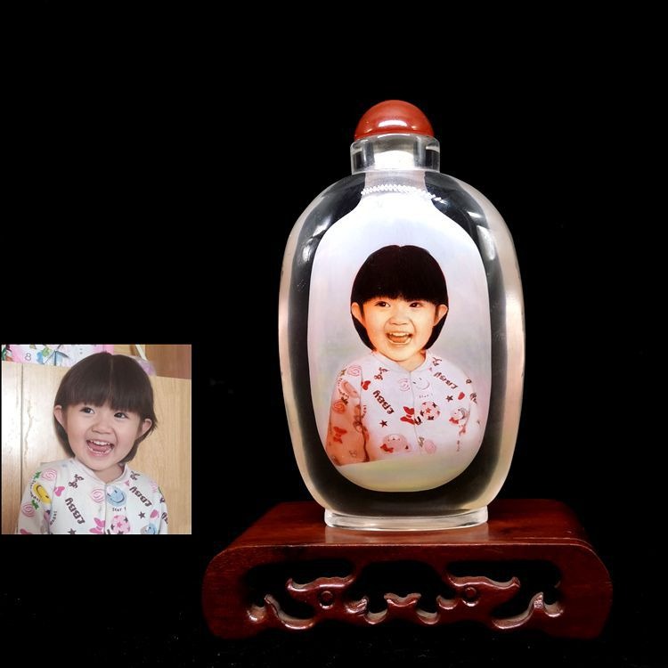 Customized Photos Of Inner-Painted Snuff Kettles