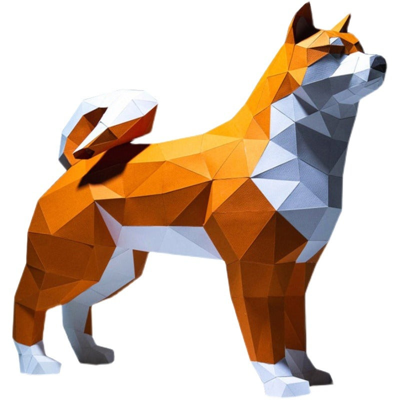 Akita Lnu Three-Dimensional Paper Art