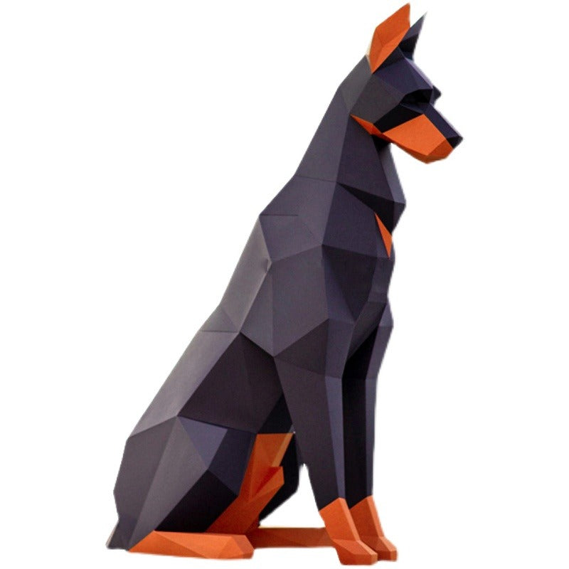 DIY 3D Origami Of Poodles By Hand