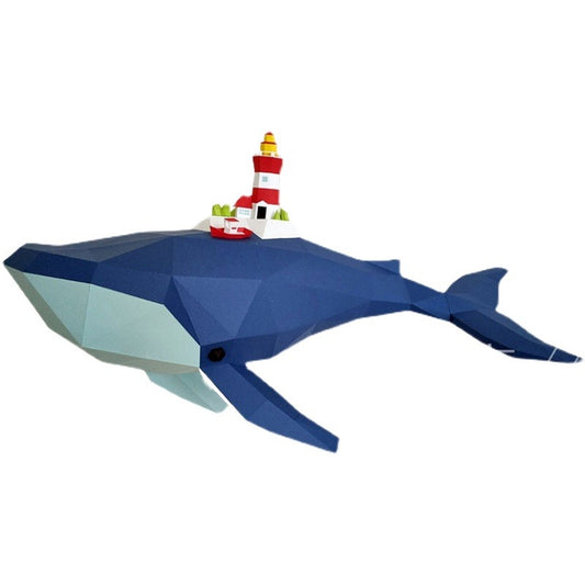 DIY Blue Whale 3D Origami