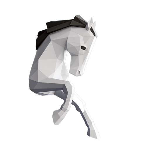 DIY Three-dimensional Origami Of Horses By Hand