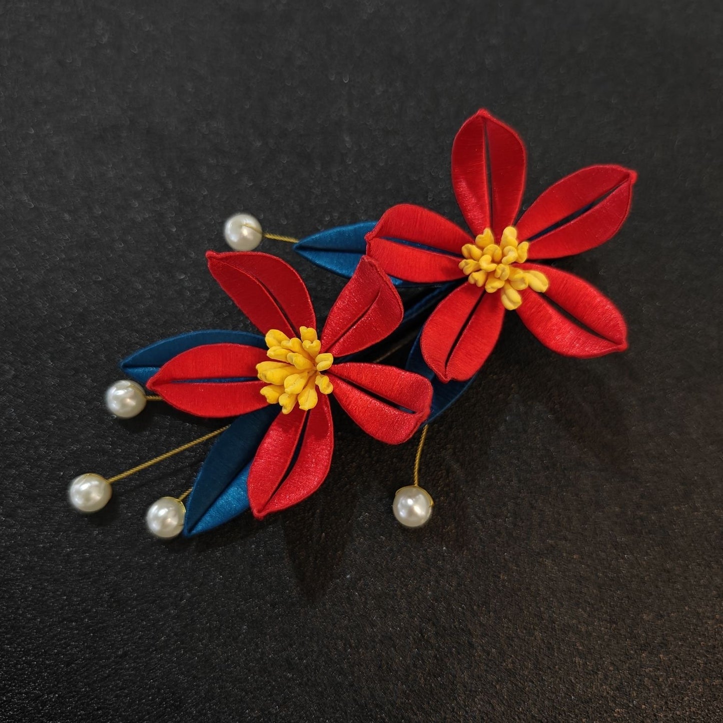 Flower hair clips and hair accessories - 我的商店