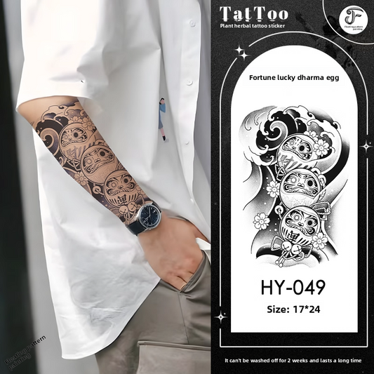 Herbal Tattoo Sticker