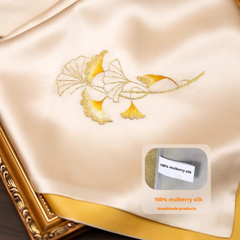 Silk embroidered scarf - 我的商店