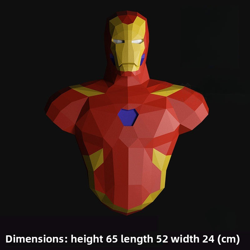 Three-Dimensional Origami Of Marvel Heroes
