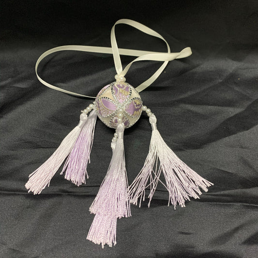 Guangxi handcrafted Zhuang brocade pendant and hydrangea handicraft - 我的商店