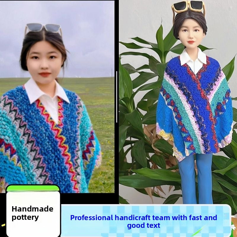 Photo Customization Of Soft Clay Figurines