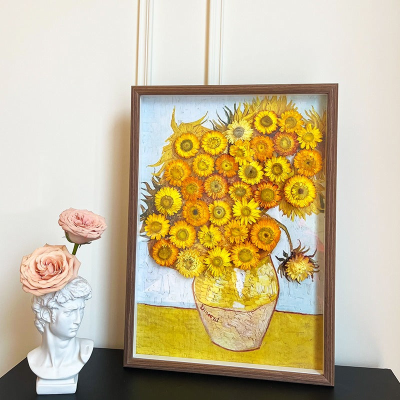 Dried chrysanthemum decorative painting - 我的商店
