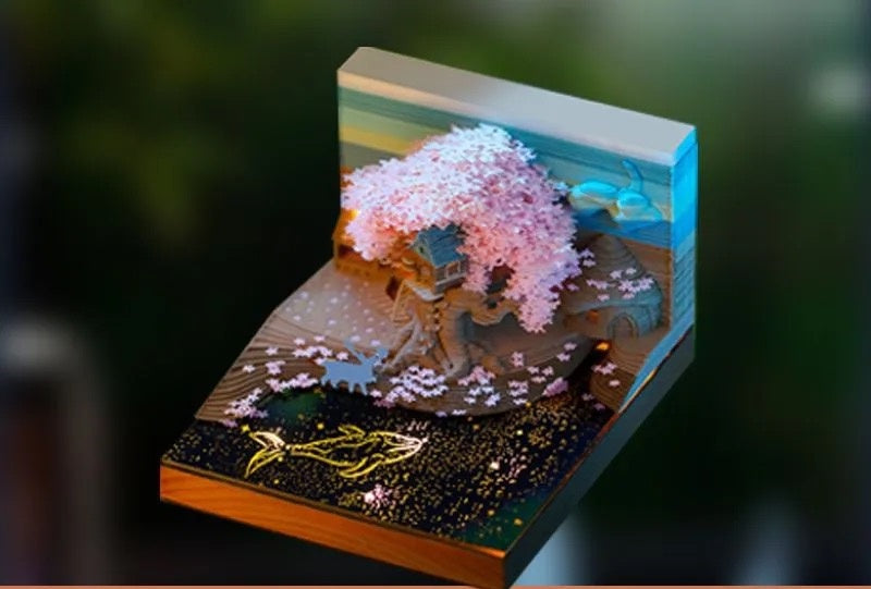 Three-Dimensional Paper Engraving