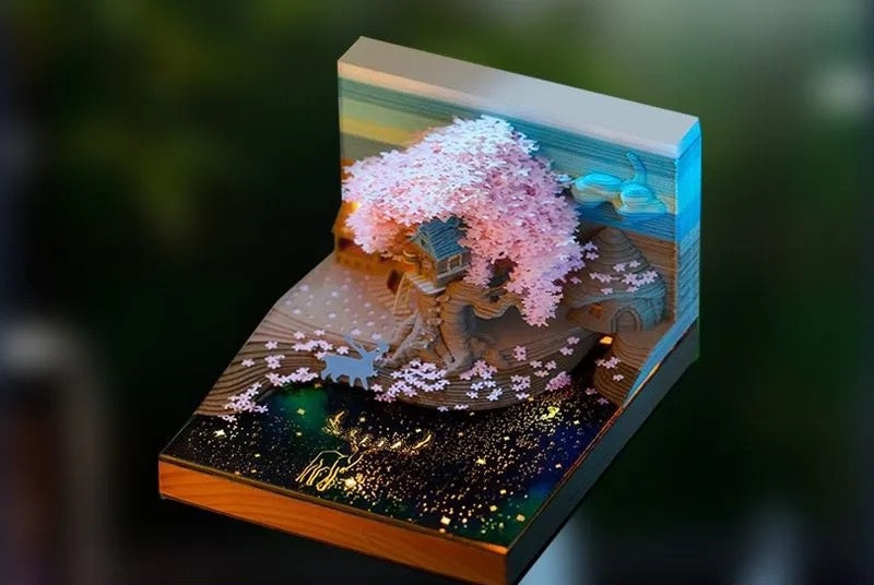 Three-Dimensional Paper Engraving