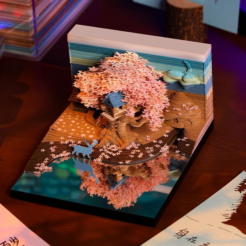 Three-Dimensional Paper Engraving