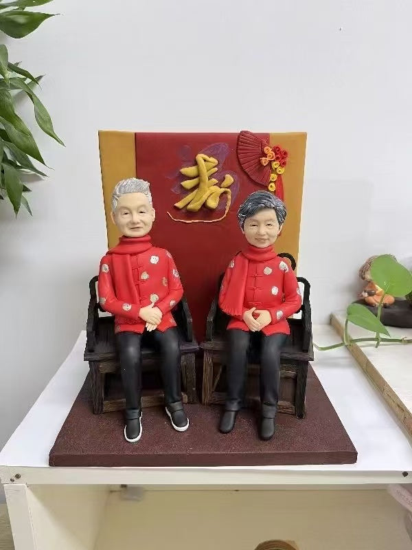 Photo Customization Of Soft Clay Figurines