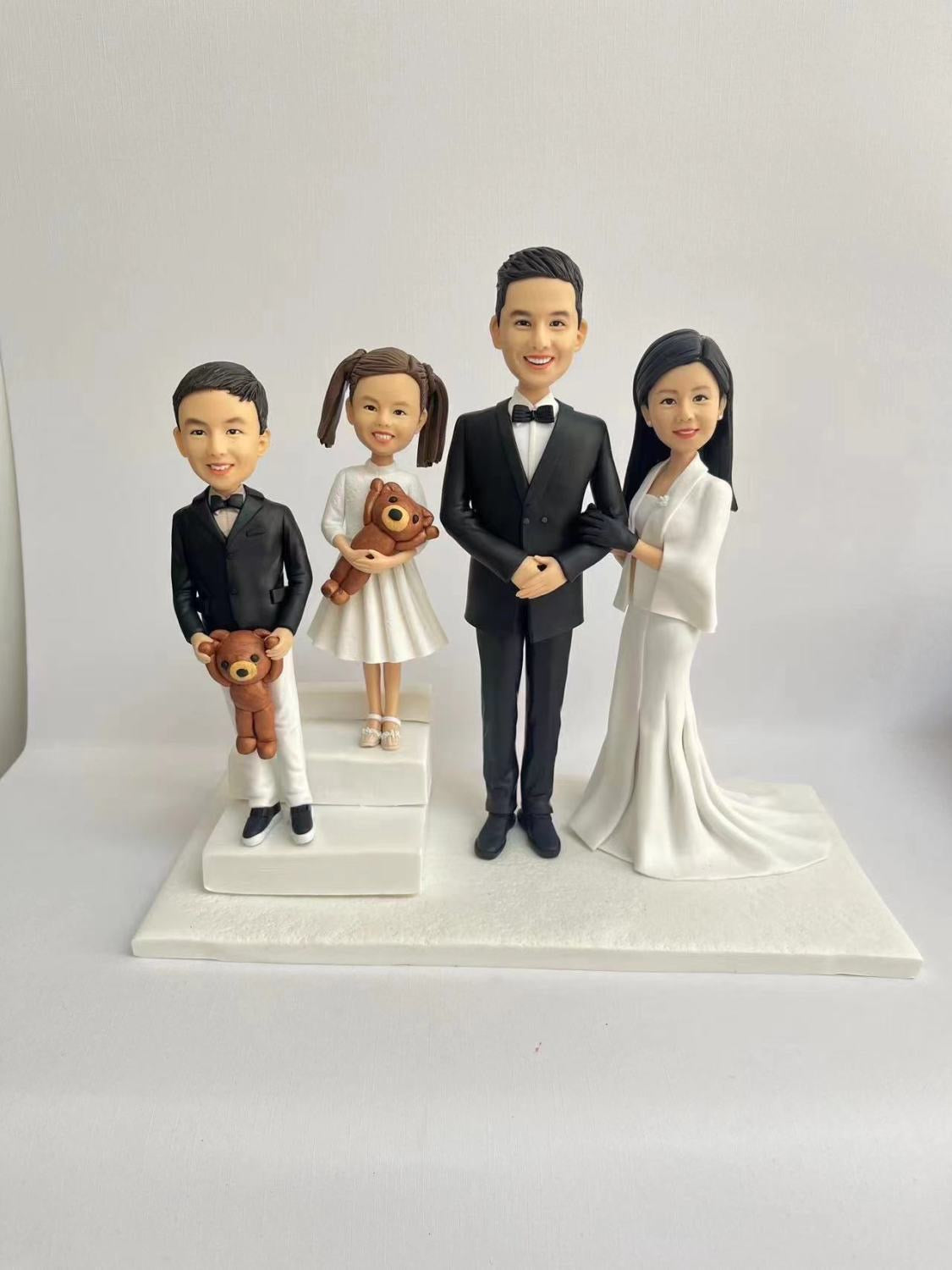 Photo Customization Of Soft Clay Figurines