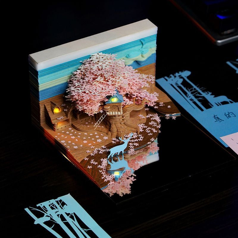 Three-Dimensional Paper Engraving