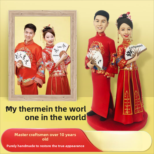 Photo Customization Of Soft Clay Figurines