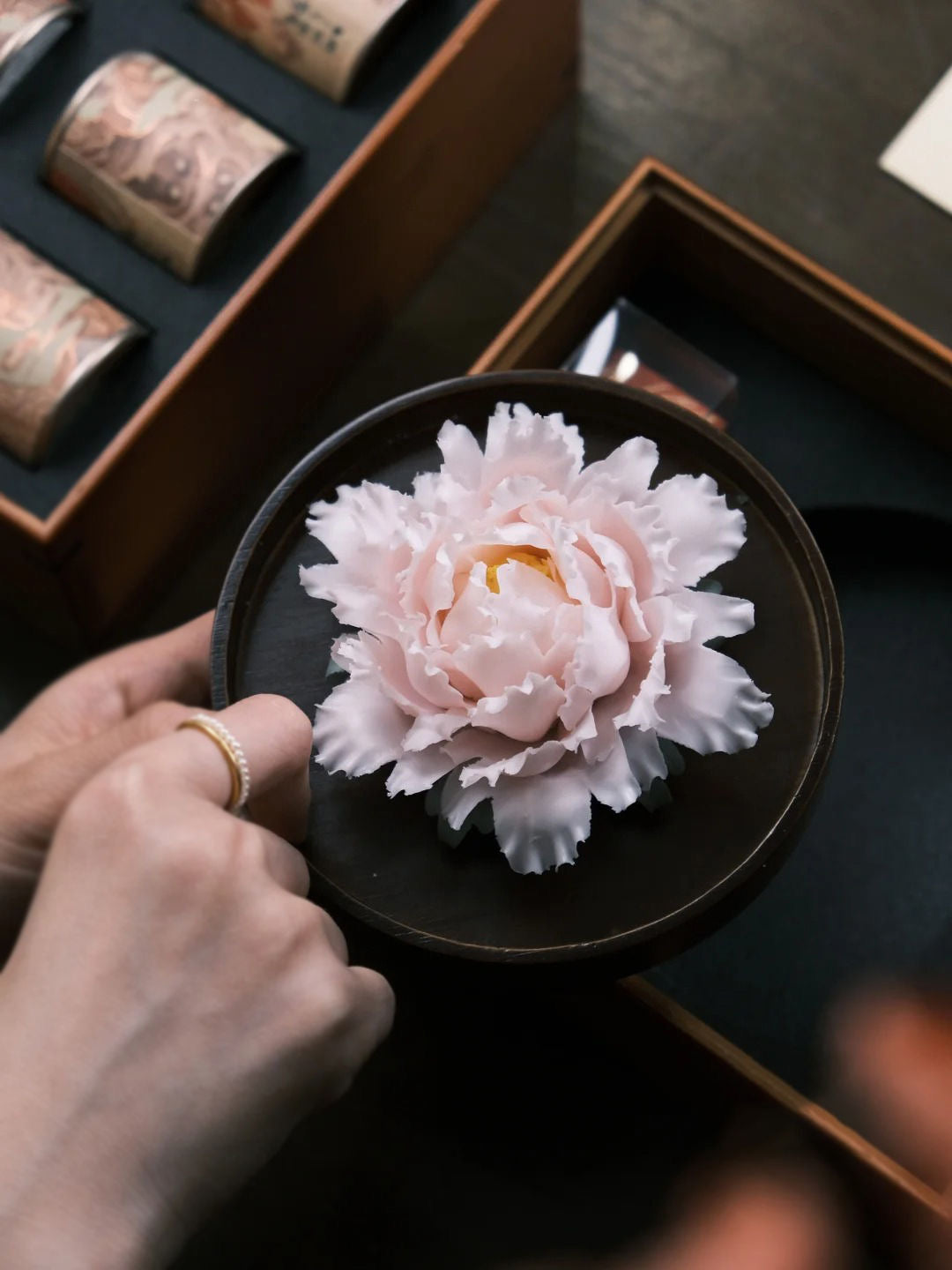 Handmade porcelain flowers - 我的商店