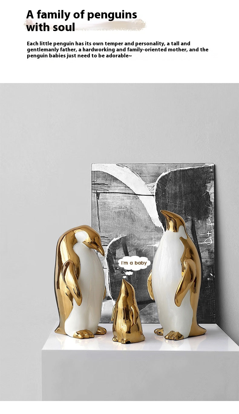 Ceramic penguin panda - 我的商店