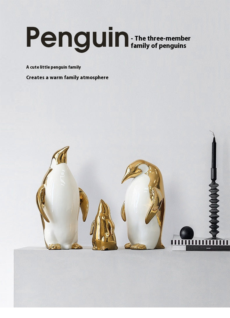 Ceramic penguin panda - 我的商店