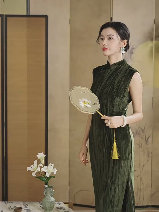 Mulberry silk fan